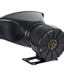 GloboStar® 85698 Τηλεβόας – Ντουντούκα – Σειρήνα – Κόρνα Αυτοκινήτου με 5 Προγράμματα Ήχητικών Εφέ Αστυνομίας – Πυροσβεστικής – Security με Μικρόφωνο – 100W 300db DC 12V Αδιάβροχο IP65