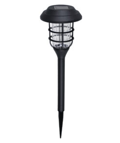 GloboStar® 85704 ΣΕΤ 6 Τεμαχίων Αυτόνομα Ηλιακά Φωτιστικά LED SMD 1W 100lm με Ενσωματωμένη Μπαταρία 250mAh – Φωτοβολταϊκό Πάνελ με Αισθητήρα Ημέρας-Νύχτας Αδιάβροχο IP65 Φανάρι Κήπου Στρογγυλό Θερμό Λευκό 3000K