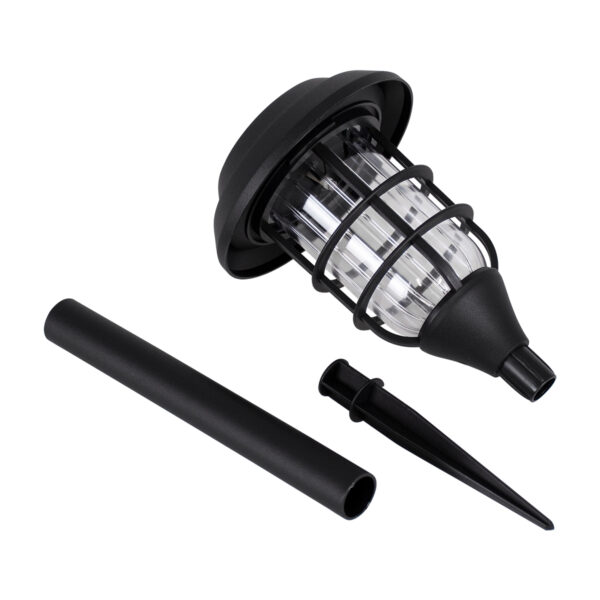 GloboStar® 85704 ΣΕΤ 6 Τεμαχίων Αυτόνομα Ηλιακά Φωτιστικά LED SMD 1W 100lm με Ενσωματωμένη Μπαταρία 250mAh – Φωτοβολταϊκό Πάνελ με Αισθητήρα Ημέρας-Νύχτας Αδιάβροχο IP65 Φανάρι Κήπου Στρογγυλό Θερμό Λευκό 3000K