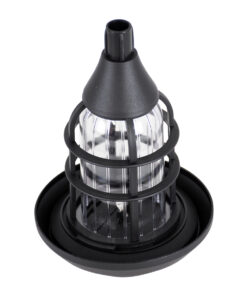 GloboStar® 85704 ΣΕΤ 6 Τεμαχίων Αυτόνομα Ηλιακά Φωτιστικά LED SMD 1W 100lm με Ενσωματωμένη Μπαταρία 250mAh – Φωτοβολταϊκό Πάνελ με Αισθητήρα Ημέρας-Νύχτας Αδιάβροχο IP65 Φανάρι Κήπου Στρογγυλό Θερμό Λευκό 3000K