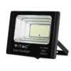 LED Προβολέας με Φ/Β Πανελ 35W Μαύρος V-TAC IP65 15000mAh DC 6.4V 120° 2450lm Φυσικό Λευκό 4000K – 8576
