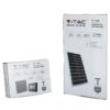 LED Προβολέας με Φ/Β Πανελ 35W Μαύρος V-TAC IP65 15000mAh DC 6.4V 120° 2450lm Φυσικό Λευκό 4000K – 8576