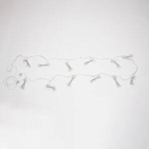 85800 Διακοσμητική Κουρτίνα 3 x 2 Μέτρα με Controller 8 Προγραμμάτων Φωτισμού – Επεκτεινόμενη 240 LED 6W AC 230V με Διάφανο Καλώδιο & Πρίζα Schuko IP20 Θερμό Λευκό 3000K Μ3 x Υ2m