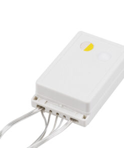 85800 Διακοσμητική Κουρτίνα 3 x 2 Μέτρα με Controller 8 Προγραμμάτων Φωτισμού – Επεκτεινόμενη 240 LED 6W AC 230V με Διάφανο Καλώδιο & Πρίζα Schuko IP20 Θερμό Λευκό 3000K Μ3 x Υ2m