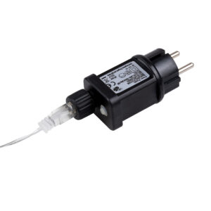 85803 Διακοσμητική Κουρτίνα 3 x 3 Μέτρα με Controller 8 Προγραμμάτων Φωτισμού – Επεκτεινόμενη 300 LED 8W AC 230V με Διάφανο Καλώδιο & Πρίζα Schuko Αδιάβροχη IP67 Θερμό Λευκό 3000K Μ3 x Υ3m