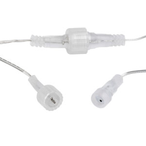 85803 Διακοσμητική Κουρτίνα 3 x 3 Μέτρα με Controller 8 Προγραμμάτων Φωτισμού – Επεκτεινόμενη 300 LED 8W AC 230V με Διάφανο Καλώδιο & Πρίζα Schuko Αδιάβροχη IP67 Θερμό Λευκό 3000K Μ3 x Υ3m