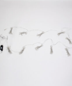 85804 Διακοσμητική Κουρτίνα 3 x 3 Μέτρα με Controller 8 Προγραμμάτων Φωτισμού – Επεκτεινόμενη 300 LED 6W AC 230V με Διάφανο Καλώδιο & Πρίζα Schuko Αδιάβροχη IP44 Ψυχρό Λευκό 6000K Μ3 x Υ3m