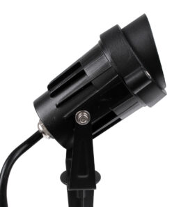 GloboStar® 85814 Προβολάκι Κήπου Καρφωτό – Δαπέδου COB LED 10W 1000lm 35° AC 230V με Ασύρματο Χειριστήριο IR Αδιάβροχο IP66 Πολύχρωμο RGB Dimmable