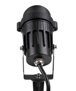 GloboStar® 85814 Προβολάκι Κήπου Καρφωτό – Δαπέδου COB LED 10W 1000lm 35° AC 230V με Ασύρματο Χειριστήριο IR Αδιάβροχο IP66 Πολύχρωμο RGB Dimmable