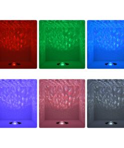 GloboStar® 85817 Μαύρο Επιτραπέζιο Διακοσμητικό Φωτιστικό Ειδικών Εφε NIGHT GALAXY WORLD 3D LED 10W DC 5V 2200mAh Επαναφορτιζόμενο με Bluetooth Speaker – Sound Activated – Καλώδιο Τροφοδοσίας USB και Ασύρματο Χειριστήριο RF 2.4Ghz Πολύχρωμo RGBW Dimmable