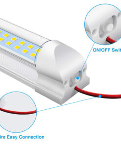 GloboStar® 85822 Φωτιστικό Καμπίνας – Cabinet Light 30CM – LED SMD 2835 10W 1000lm DC 12-85V με Κόλλα Διπλής Όψης 3M – Διακόπτη On/Off – Ψυχρό Λευκό 6000K