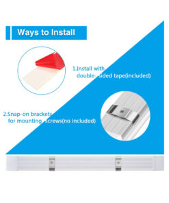 GloboStar® 85822 Φωτιστικό Καμπίνας – Cabinet Light 30CM – LED SMD 2835 10W 1000lm DC 12-85V με Κόλλα Διπλής Όψης 3M – Διακόπτη On/Off – Ψυχρό Λευκό 6000K