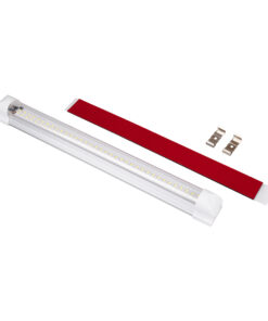 GloboStar® 85822 Φωτιστικό Καμπίνας – Cabinet Light 30CM – LED SMD 2835 10W 1000lm DC 12-85V με Κόλλα Διπλής Όψης 3M – Διακόπτη On/Off – Ψυχρό Λευκό 6000K