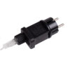 85840 Διακοσμητική Γιρλάντα 33 Μέτρα με Controller 8 Προγραμμάτων Εναλλαγών Φωτισμού – Επεκτεινόμενη 300 LED 3.6W AC 230V με Διάφανο Καλώδιο & Πρίζα Schuko Αδιάβροχη IP44 Ψυχρό Λευκό 6000K Μ33m
