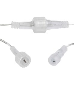 85841 Διακοσμητική Γιρλάντα 33 Μέτρα με Controller 8 Προγραμμάτων Εναλλαγών Φωτισμού – Επεκτεινόμενη 300 LED 3.6W AC 230V με Διάφανο Καλώδιο & Πρίζα Schuko Αδιάβροχη IP44 RGB Μ33m