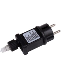 85844 Διακοσμητική Γιρλάντα 20 Μέτρα με Controller 8 Προγραμμάτων Εναλλαγών Φωτισμού – 200 LED 1.3W AC 230V με Χάλκινο Καλώδιο & Πρίζα Schuko Αδιάβροχη IP44 RGB Μ20m