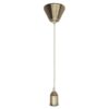 NTOYI ΚΡΕΜΑΣΤΟ ΜΠΡΟΝΖΕ (ΓΙΑ ΦΩΤΙΣΤΙΚΑ) Ε27 EUROLAMP – 147-23131
