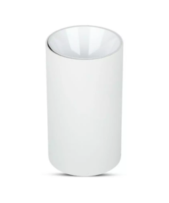 Επιφανειακό φωτιστικό Spot GU10 με κυλινδρικό λευκό σώμα και λευκό ανακλαστήρα V-TAC – 8588