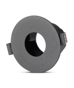 Χωνευτό φωτιστικό Spot GU10 Στρογγυλό μαύρο V-TAC – 8595