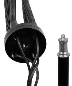 GloboStar® 85956 Grow Light Full Spectrum LED Φωτιστικό Ανάπτυξης Φυτών Γλάστρας με 4 Κινούμενες Κεφαλές & Τρίποδο 150cm SMD 2835 20W 180° AC230V IP20 με Dimmer & Timer Εσωτερικού Χώρου για Κάλυψη Επιφάνειας 1m x 1m Πλήρους Φάσματος Φωτισμού