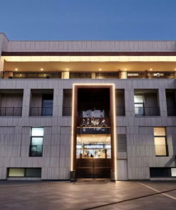 Χωνευτό φωτιστικό Spot GU10 Στρογγυλό λευκό, με ημικύκλια άσπρη κοπή V-TAC – 8599