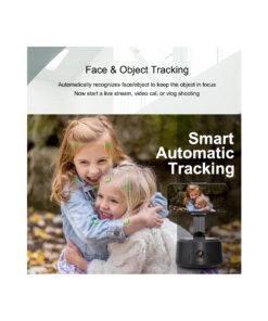 GloboStar® 86005 Following Face Auto Tracking Live Steaming Mobile Stand – Βάση Κινητού με Ανιχνευτή Κίνησης & Βάση για Τρίποδο – Μαύρο
