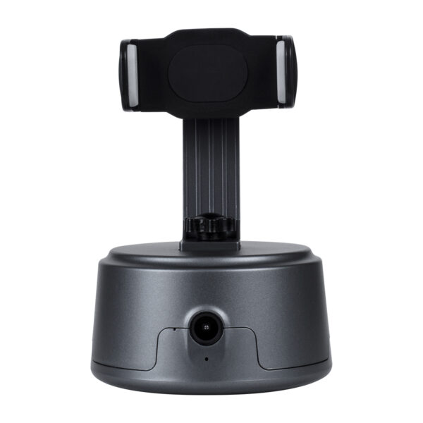 GloboStar® 86005 Following Face Auto Tracking Live Steaming Mobile Stand – Βάση Κινητού με Ανιχνευτή Κίνησης & Βάση για Τρίποδο – Μαύρο