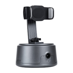 GloboStar® 86005 Following Face Auto Tracking Live Steaming Mobile Stand – Βάση Κινητού με Ανιχνευτή Κίνησης & Βάση για Τρίποδο – Μαύρο