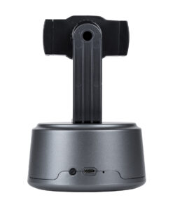 GloboStar® 86005 Following Face Auto Tracking Live Steaming Mobile Stand – Βάση Κινητού με Ανιχνευτή Κίνησης & Βάση για Τρίποδο – Μαύρο