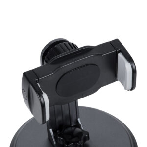 GloboStar® 86005 Following Face Auto Tracking Live Steaming Mobile Stand – Βάση Κινητού με Ανιχνευτή Κίνησης & Βάση για Τρίποδο – Μαύρο