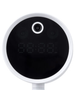 GloboStar® 86006 Rechargeable Table Camera WiFi HD 1080P 160° 1500mAh Two Way Audio Motion Detection & Digital Clock – Επαναφορτιζόμενη Επιτραπέζια Κάμερα WiFi HD 1080P 160° 1500mAh Διπλή Κατέυθυνση Ομιλίας Ανιχνευτή Κίνησης & Ψηφιακό Ρολόι – Λευκό
