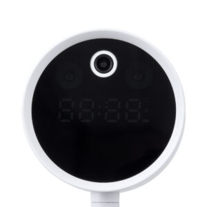 GloboStar® 86006 Rechargeable Table Camera WiFi HD 1080P 160° 1500mAh Two Way Audio Motion Detection & Digital Clock – Επαναφορτιζόμενη Επιτραπέζια Κάμερα WiFi HD 1080P 160° 1500mAh Διπλή Κατέυθυνση Ομιλίας Ανιχνευτή Κίνησης & Ψηφιακό Ρολόι – Λευκό