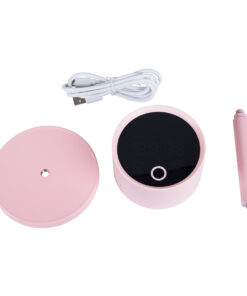 GloboStar® 86007 Rechargeable Table Camera WiFi HD 1080P 160° 1500mAh Two Way Audio Motion Detection & Digital Clock – Επαναφορτιζόμενη Επιτραπέζια Κάμερα WiFi HD 1080P 160° 1500mAh Διπλή Κατέυθυνση Ομιλίας Ανιχνευτή Κίνησης & Ψηφιακό Ρολόι – Ροζ