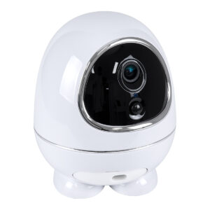 GloboStar® 86008 Rechargeable Table Camera WiFi HD 1080P 3MP 350° 5200mAh Two Way Audio & Motion Detection – Επαναφορτιζόμενη Επιτραπέζια Κάμερα WiFi HD 1080P 350° 5200mAh Διπλή Κατέυθυνση Ομιλίας με Ανιχνευτή Κίνησης – Λευκό