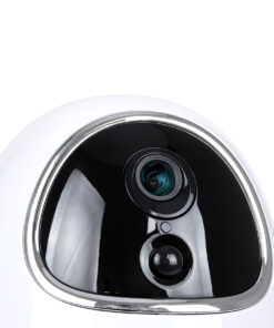 GloboStar® 86008 Rechargeable Table Camera WiFi HD 1080P 3MP 350° 5200mAh Two Way Audio & Motion Detection – Επαναφορτιζόμενη Επιτραπέζια Κάμερα WiFi HD 1080P 350° 5200mAh Διπλή Κατέυθυνση Ομιλίας με Ανιχνευτή Κίνησης – Λευκό