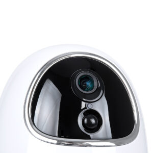 GloboStar® 86008 Rechargeable Table Camera WiFi HD 1080P 3MP 350° 5200mAh Two Way Audio & Motion Detection – Επαναφορτιζόμενη Επιτραπέζια Κάμερα WiFi HD 1080P 350° 5200mAh Διπλή Κατέυθυνση Ομιλίας με Ανιχνευτή Κίνησης – Λευκό