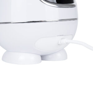 GloboStar® 86008 Rechargeable Table Camera WiFi HD 1080P 3MP 350° 5200mAh Two Way Audio & Motion Detection – Επαναφορτιζόμενη Επιτραπέζια Κάμερα WiFi HD 1080P 350° 5200mAh Διπλή Κατέυθυνση Ομιλίας με Ανιχνευτή Κίνησης – Λευκό