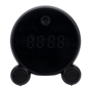 GloboStar® 86016 Rechargeable Table Camera 2MP WiFi HD 1080P 120° 5000mAh Two Way Audio Motion Detection & Digital Clock – Επαναφορτιζόμενη Επιτραπέζια Κάμερα 2MP WiFi HD 1080P 120° 5000mAh Διπλή Κατέυθυνση Ομιλίας Ανιχνευτή Κίνησης Ψηφιακό Ρολόι – Μαύρο