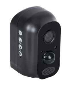 GloboStar® 86026 Επαναφορτιζόμενη Επιτραπέζια/Τοίχου IP Camera 1080P WiFi 90° Μοιρών – 6200mAh – Νυχτερινή Όραση με LED IR – Διπλή Κατέυθυνση Ομιλίας – Ανιχνευτή Κίνησης – Νυχτερινή Λήψη – Θέση SD Κάρτας Max 128GB – 25 Μέρες Stand By