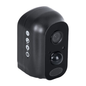 GloboStar® 86026 Επαναφορτιζόμενη Επιτραπέζια/Τοίχου IP Camera 1080P WiFi 90° Μοιρών – 6200mAh – Νυχτερινή Όραση με LED IR – Διπλή Κατέυθυνση Ομιλίας – Ανιχνευτή Κίνησης – Νυχτερινή Λήψη – Θέση SD Κάρτας Max 128GB – 25 Μέρες Stand By