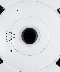 GloboStar® 86027 Επιτοίχια IP Camera 1080P WiFi 360° Μοιρών – Νυχτερινή Όραση με LED IR – Διπλή Κατέυθυνση Ομιλίας – Ανιχνευτή Κίνησης – Νυχτερινή Λήψη – Λευκό Μαύρο