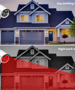 GloboStar® 86037 Ασύρματο Καταγραφικό με 4 x Camera 2MP 1080P WiFi 150° Μοιρών – Αδιάβροχο IP66 – Νυχτερινή Όραση με LED IR – Μονή Κατέυθυνση Ομιλίας – Ανιχνευτή Κίνησης – Νυχτερινή Λήψη – Λευκό