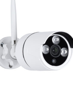 GloboStar® 86037 Ασύρματο Καταγραφικό με 4 x Camera 2MP 1080P WiFi 150° Μοιρών – Αδιάβροχο IP66 – Νυχτερινή Όραση με LED IR – Μονή Κατέυθυνση Ομιλίας – Ανιχνευτή Κίνησης – Νυχτερινή Λήψη – Λευκό