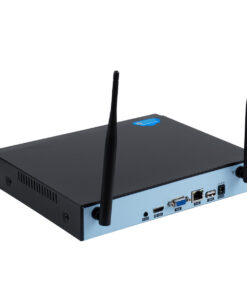 GloboStar® 86039 Ασύρματο Καταγραφικό με 4 x Camera 2MP 1080P WiFi 360° Μοιρών – Αδιάβροχο IP66 – Νυχτερινή Όραση με LED IR – Διπλή Κατέυθυνση Ομιλίας – Ανιχνευτή Κίνησης – Νυχτερινή Λήψη – Λευκό