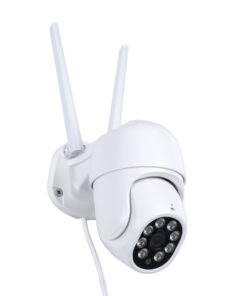 GloboStar® 86040 Ασύρματο Καταγραφικό με 8 x Camera 2MP 1080P WiFi 360° Μοιρών – Αδιάβροχο IP66 – Νυχτερινή Όραση με LED IR – Διπλή Κατέυθυνση Ομιλίας – Ανιχνευτή Κίνησης – Νυχτερινή Λήψη – Λευκό