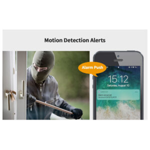 GloboStar® 86041 Ασύρματο Καταγραφικό με Οθόνη – 4 x Camera 2MP 1080P WiFi 360° Μοιρών – Αδιάβροχο IP66 – Νυχτερινή Όραση με LED IR – Διπλή Κατέυθυνση Ομιλίας – Ανιχνευτή Κίνησης – Νυχτερινή Λήψη – Λευκό