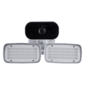 GloboStar® 86044 Αυτόνομος Ηλιακός Προβολέας LED SMD 24W 1200lm με IP Camera 1080P 2MP WiFi 150° Μοιρών – Ενσωματωμένη Μπαταρία 3200mAh – Φωτοβολταϊκό Πάνελ – Αισθητήρα Ημέρας-Νύχτας & Ρύθμιση Χρόνου Ανάμματος – Αδιάβροχος IP66 Ψυχρό Λευκό 6000K – Ασημί