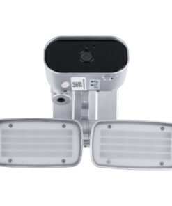 GloboStar® 86044 Αυτόνομος Ηλιακός Προβολέας LED SMD 24W 1200lm με IP Camera 1080P 2MP WiFi 150° Μοιρών – Ενσωματωμένη Μπαταρία 3200mAh – Φωτοβολταϊκό Πάνελ – Αισθητήρα Ημέρας-Νύχτας & Ρύθμιση Χρόνου Ανάμματος – Αδιάβροχος IP66 Ψυχρό Λευκό 6000K – Ασημί