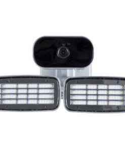 GloboStar® 86045 Αυτόνομος Ηλιακός Προβολέας LED SMD 24W 1200lm με IP Camera 1080P 2MP 4G SIM CARD WiFi 150° Ενσωματωμένη Μπαταρία 3200mAh Φωτοβολταϊκό Πάνελ Αισθητήρα Ημέρας-Νύχτας & Ρύθμιση Χρόνου Ανάμματος Αδιάβροχος IP66 Ψυχρό Λευκό 6000K – Ασημί