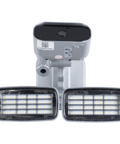 GloboStar® 86045 Αυτόνομος Ηλιακός Προβολέας LED SMD 24W 1200lm με IP Camera 1080P 2MP 4G SIM CARD WiFi 150° Ενσωματωμένη Μπαταρία 3200mAh Φωτοβολταϊκό Πάνελ Αισθητήρα Ημέρας-Νύχτας & Ρύθμιση Χρόνου Ανάμματος Αδιάβροχος IP66 Ψυχρό Λευκό 6000K – Ασημί